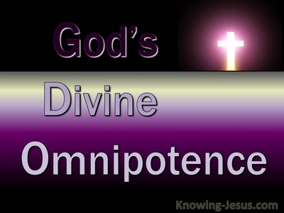 God’s Divine Omnipotence (devotional)06-25 (purple)